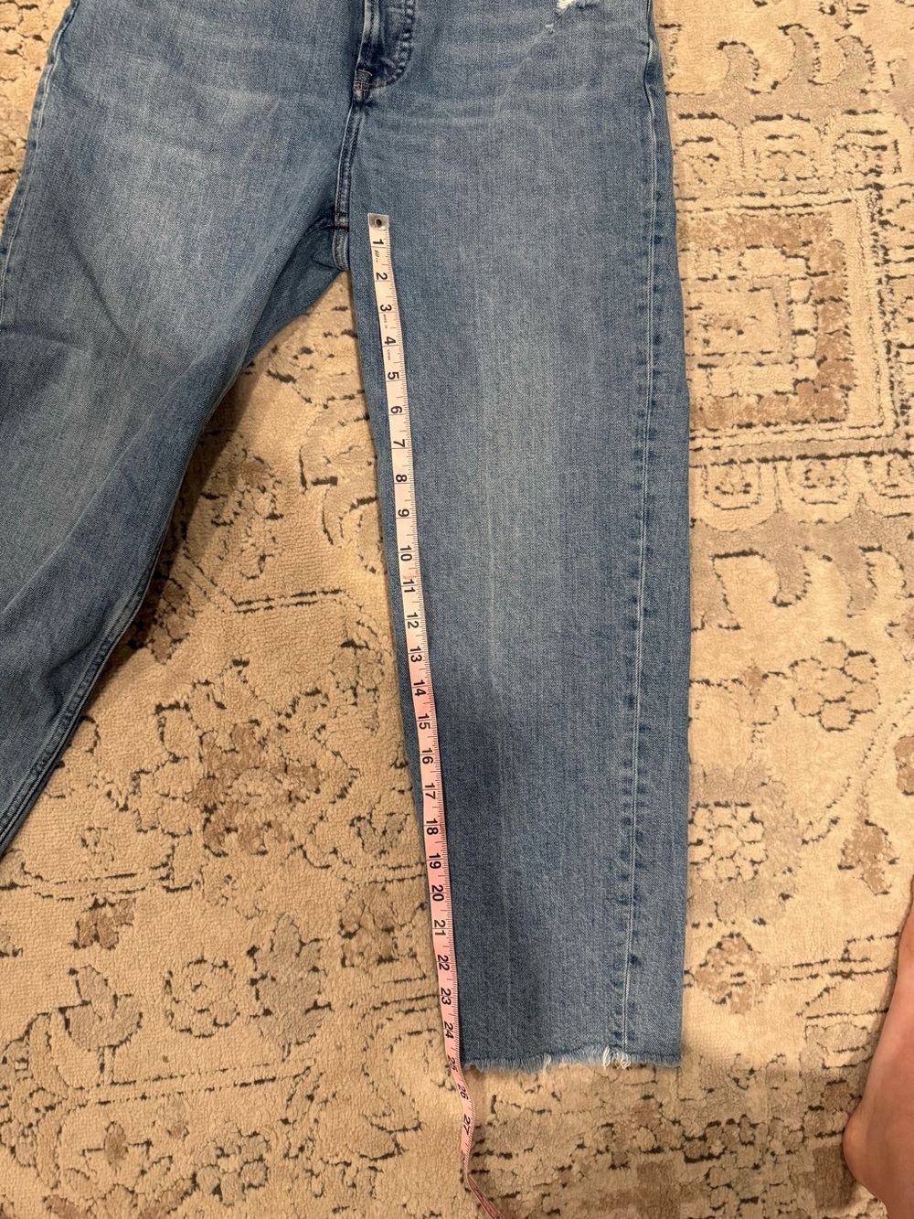 Everlane Light Blue Straight Leg Jeans - Picture 8 of 8
